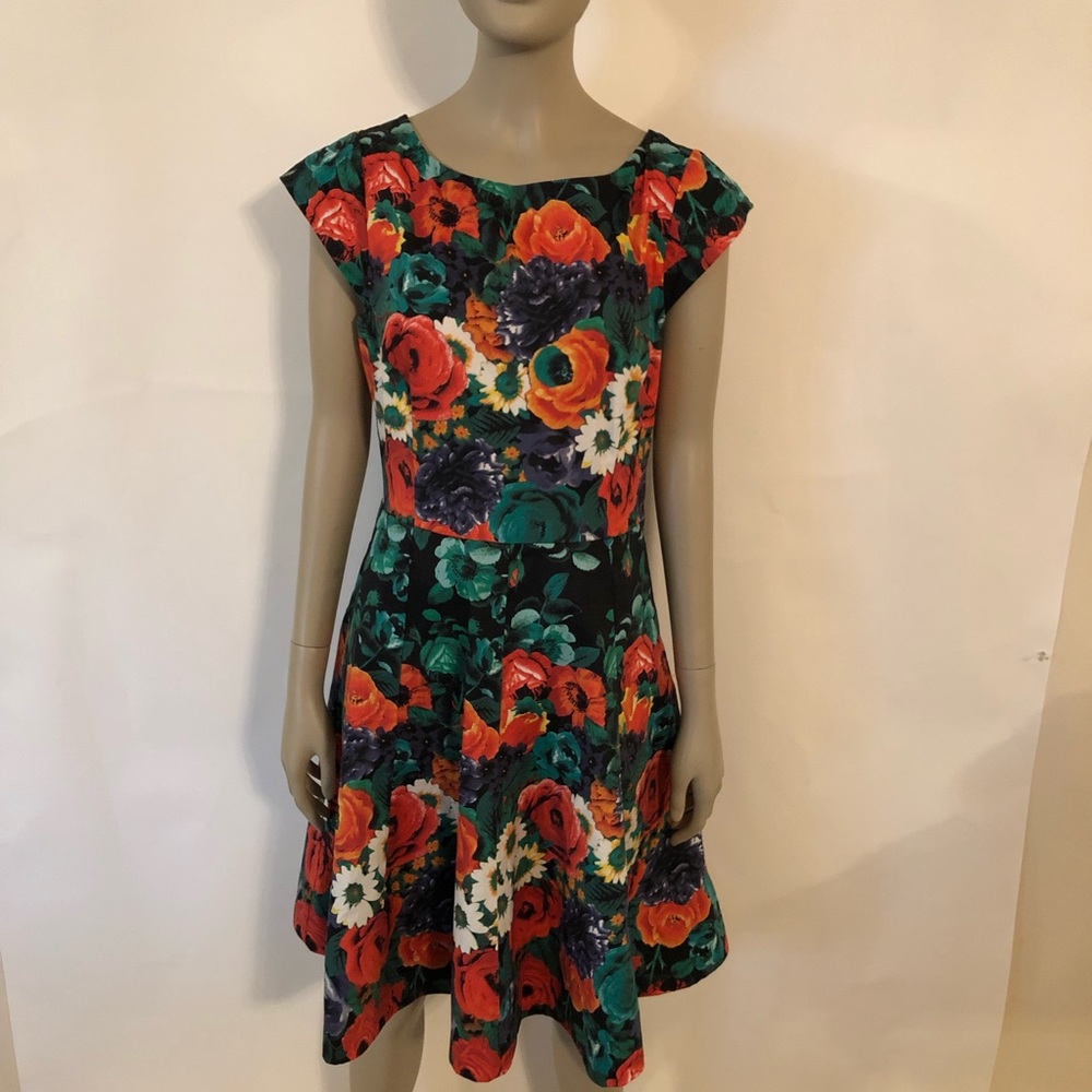 Felicity & Coco Women’s Floral Sleeveless Dress M - Picture 3 of 4